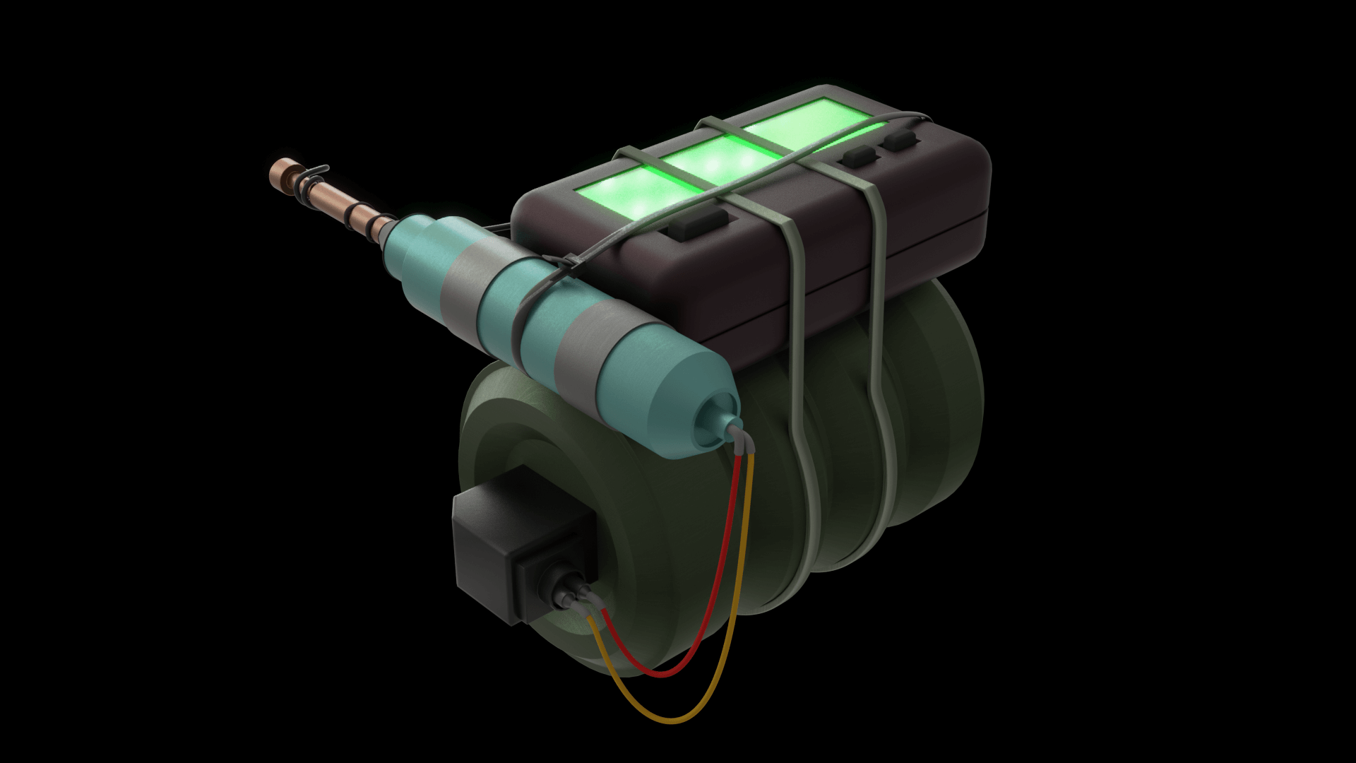 Emp grenade concept